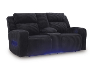 Picture of TwinBrooke Black Power Reclining Loveseat
