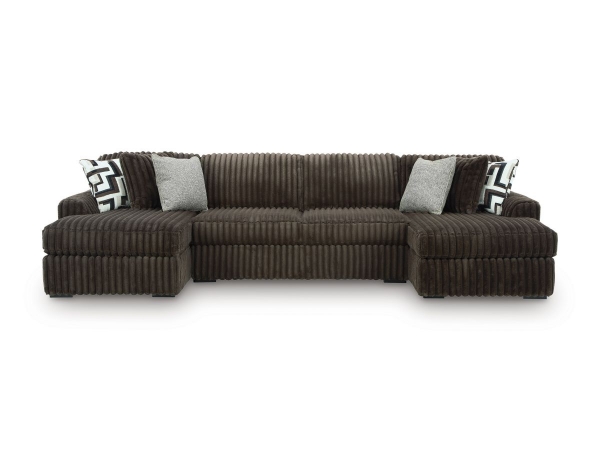 Picture of Midnight Chocolate 3-Piece Sectional