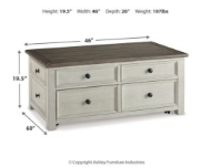 Picture of Bolanburg Lift Top Cocktail Table