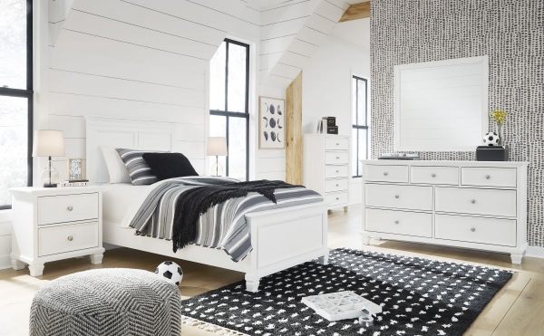 Picture of Aspen 6-Piece Twin Panel Bedroom Set
