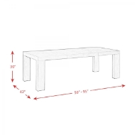 Picture of Grady Black Dining Table