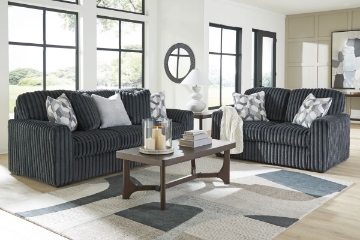 Picture of Midnight Gunmetal 2-Piece Living Room Set