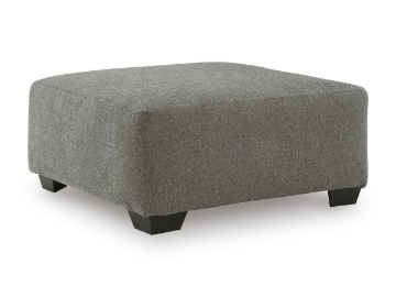 Picture of Wilshire Grey Accent Ottoman