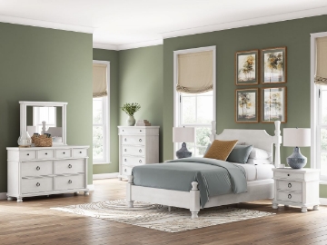 Picture of Whitney 6-Piece Queen Poster Bedroom Set