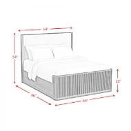 Picture of Parkview Queen Upholstered Bed