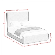 Picture of Kierland Queen Upholstered Bed