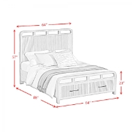 Picture of Monroe Queen Storage Bed