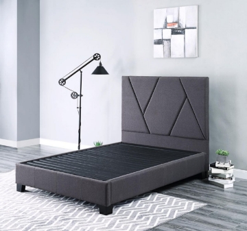 Picture of Macy Grey Queen Upholstered Bed