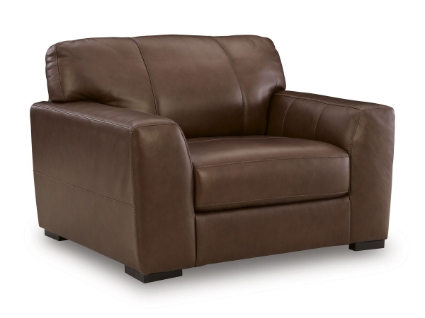 Picture of Hudson Leather Chair & 1/2