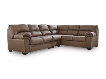 Picture of Phoenix Caramel 3-Piece Right Arm Facing Sectional