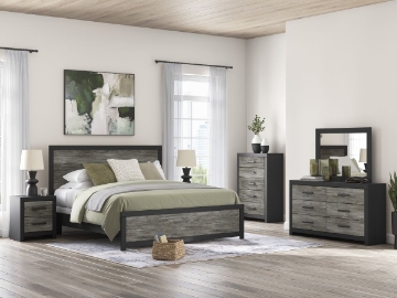 Picture of Cornell 6-Piece King Panel Bedroom Set