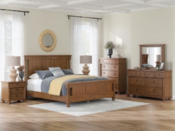 Picture of Charleston 6-Piece King Poster Bedroom Set