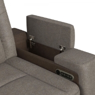 Picture of Bloomington Brown Power Loveseat