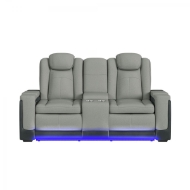 Picture of Bloomington Grey Power Loveseat