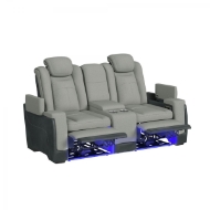 Picture of Bloomington Grey Power Loveseat