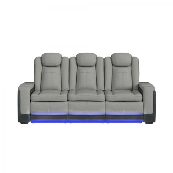 Picture of Bloomington Grey Power Sofa