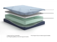 Picture of King Peak 10" Memory Foam Mattress