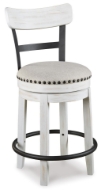 Picture of Valebeck White 24" Barstool